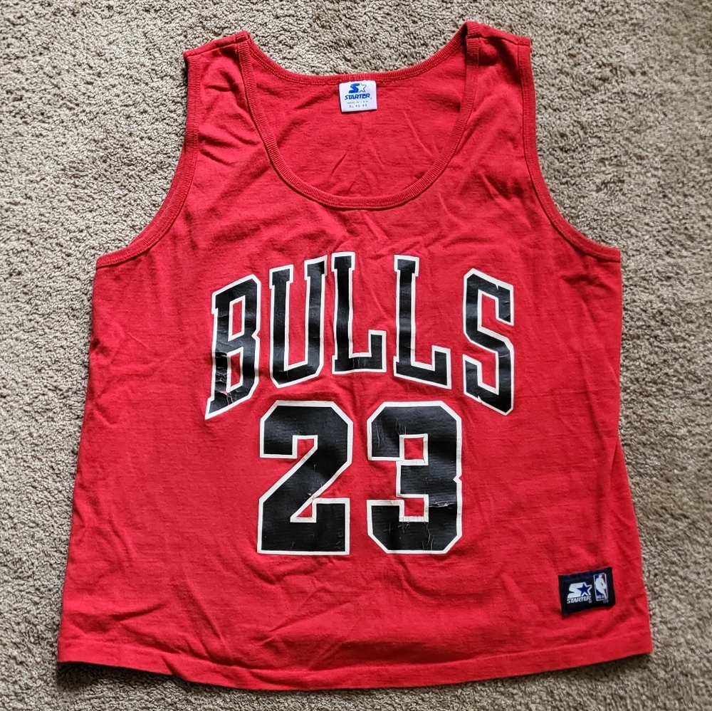 Vintage 90s Starter Bulls Tank Top